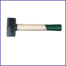 Xzjl-0013 Deutscher Stoning Hammer Gebleichter Holzgriff